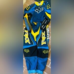 Fox Racing Pants and Shirt